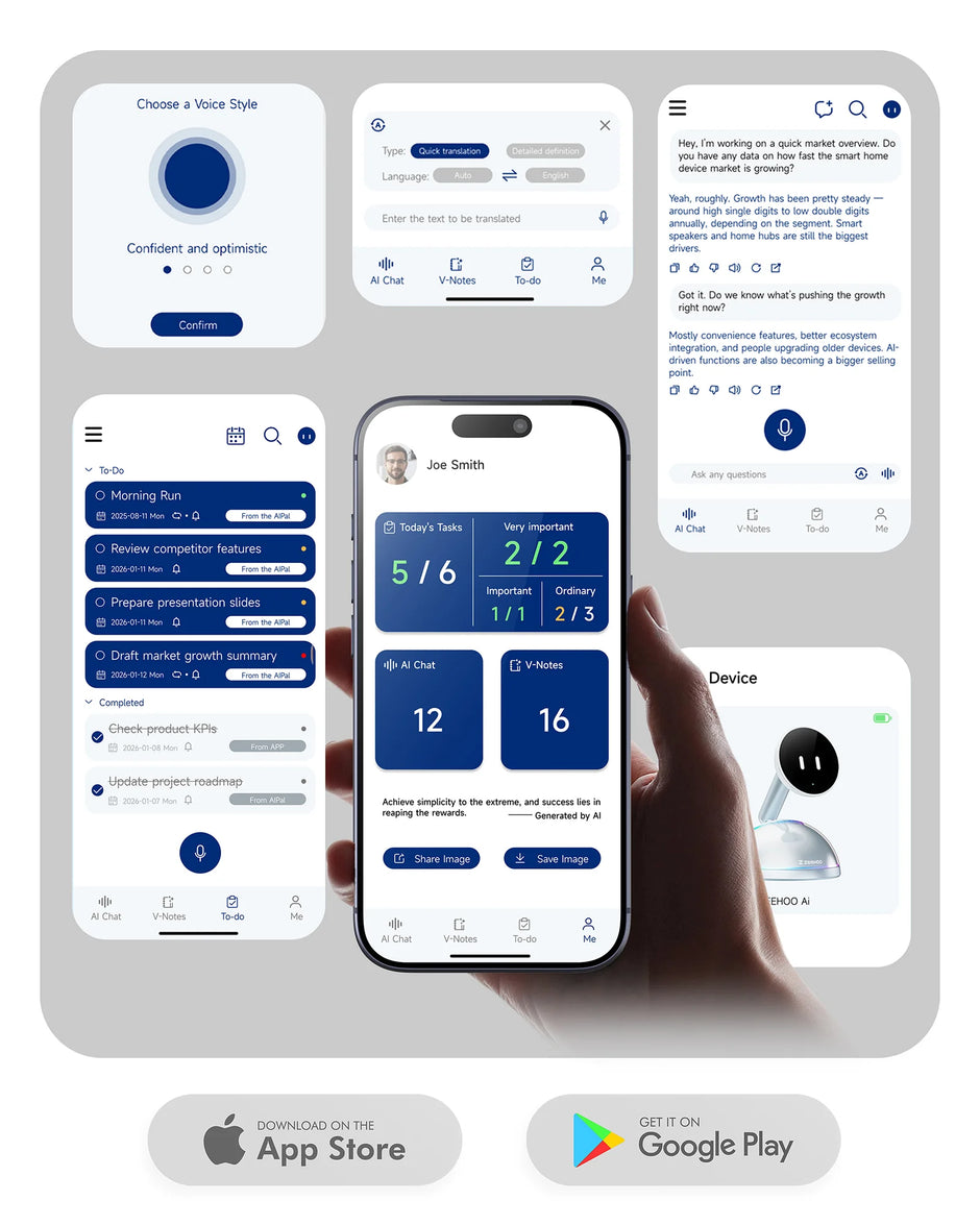 Pre-order the ZEEHOO AIPAL DOCK Real-Time Ai Voice Productivity Companion