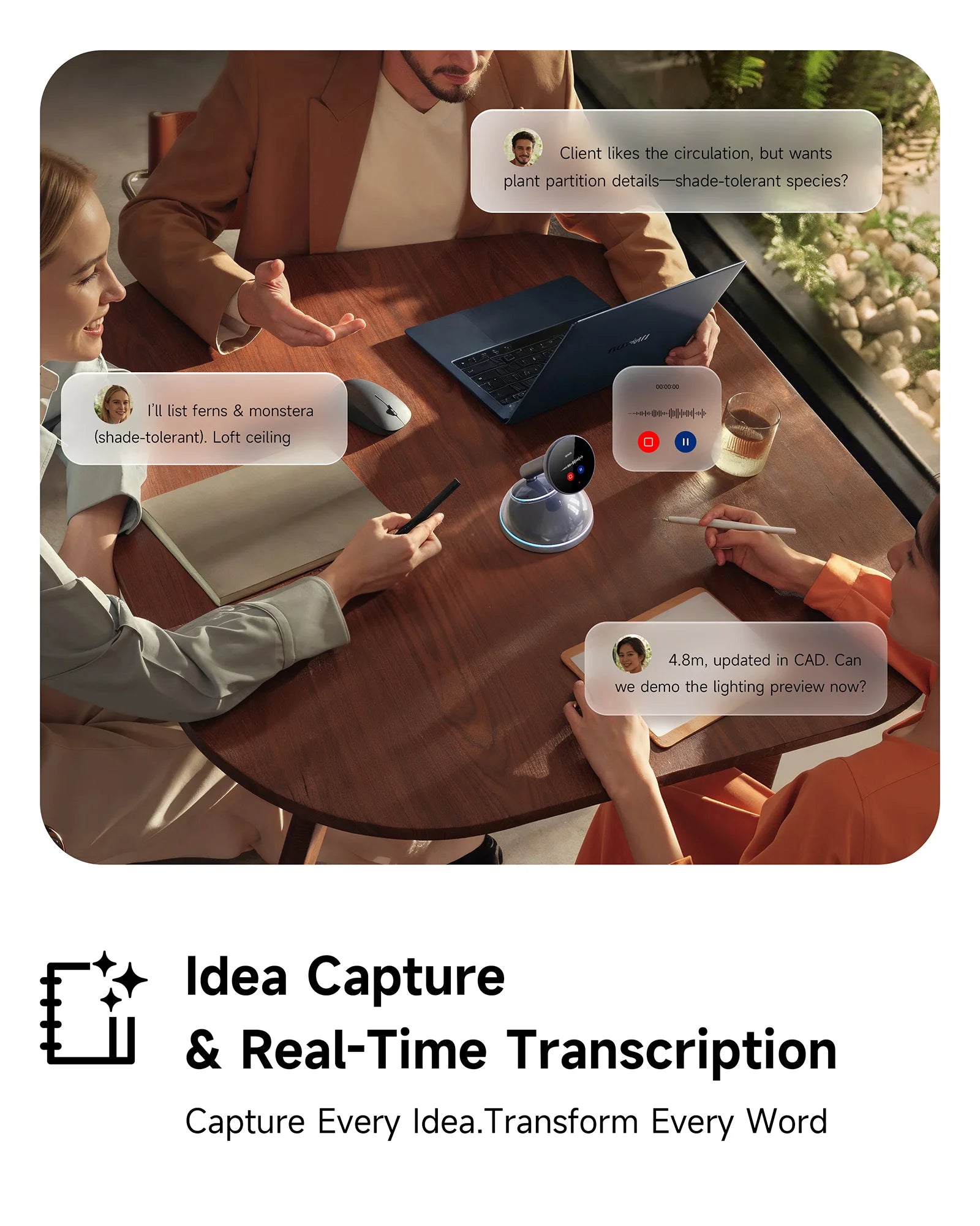 Pre-order the ZEEHOO AIPAL DOCK Real-Time Ai Voice Productivity Companion