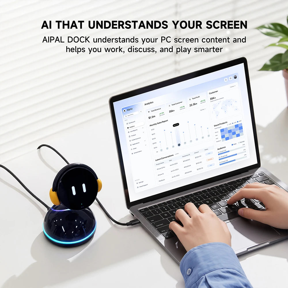 AIPAL DOCK Real-Time Ai Voice Productivity Companion